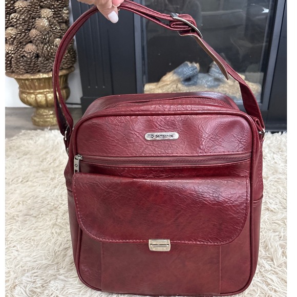 Vintage 1970's Samsonite Sonora Bag II Shoulder Bag With Front Pocket - Picture 2 of 9